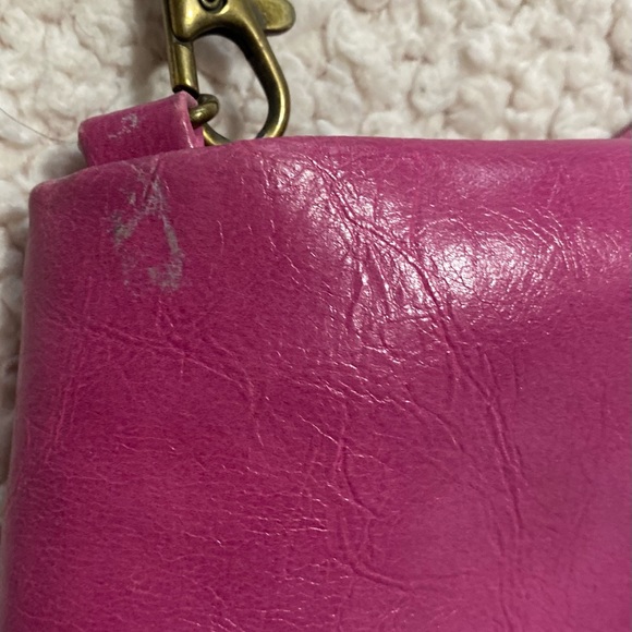 🌈Jessica Simpson Pink Fold Over Cross Body - Picture 13 of 16